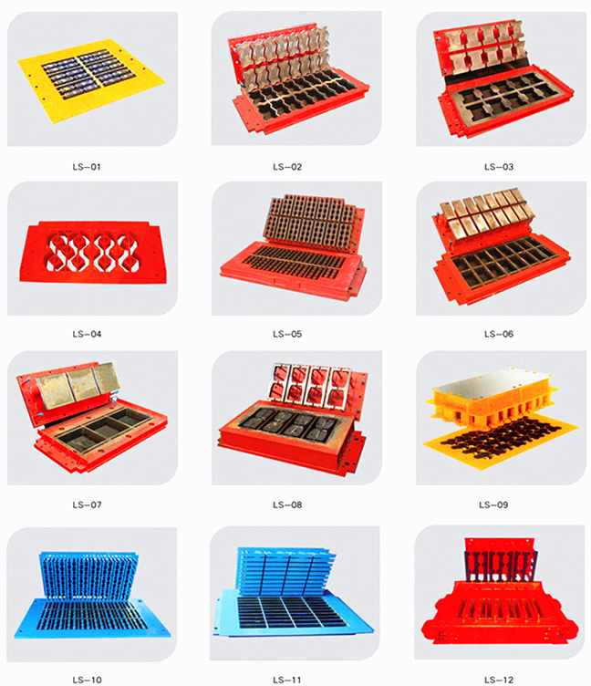 免燒磚機(jī)模具