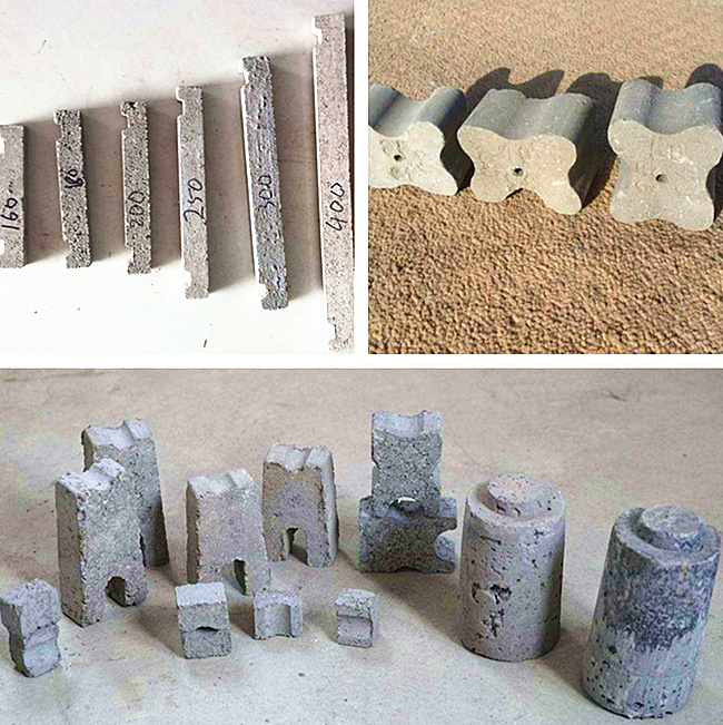 橋梁墊塊機(jī)成型樣品